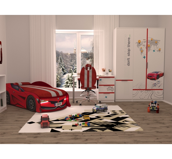  Детская комната для мальчика  AUTO BMW