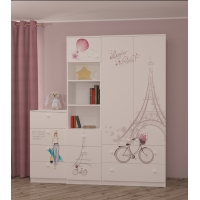  Дитяча кімната для дівчинки    серії   Париж Мебелькон 