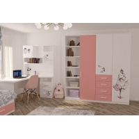  Дитяча кімната для дівчинки    серії Fashion Мебелькон 