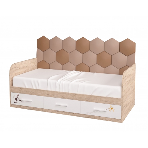 Ліжко-диван  з м'якою спинкою Футбол  Mebelkon