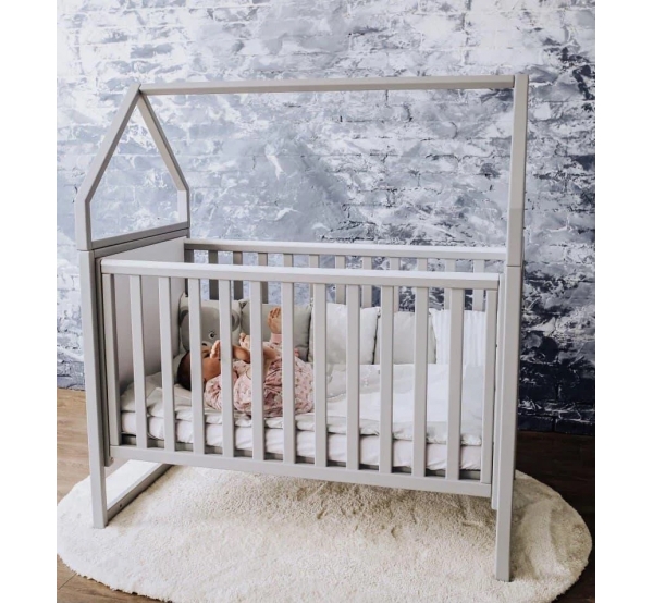 Кроватка для новорожденных Домик Angelo