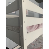Детская кровать двухъярусная   с лестницей 503W
