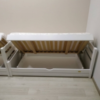  Детская кровать угловая Anry с ящиками
