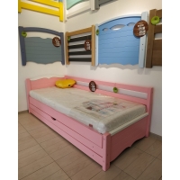  Детская кровать односпальная Bonny с ящиками