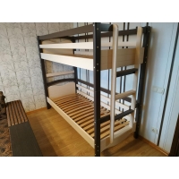 Кровать двухъярусная деревянная Fabio