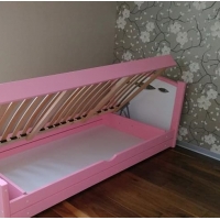  Детская кровать угловая Novus с подъемным механизмом