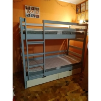 Кровать двухъярусная деревянная Tomas