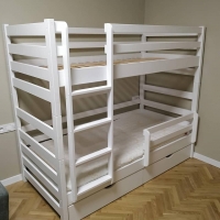 Ліжко двоярусне дерев'яне Tomas