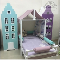 Кровать детская деревянная "Домик"