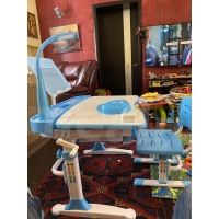 Детский комплект парта и стульчик Evo-kids Evo-19 (с лампой)