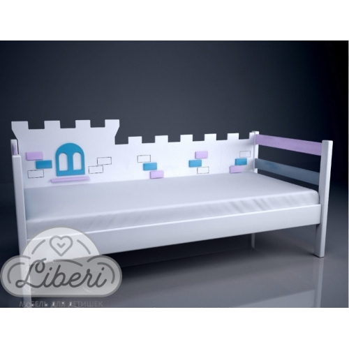Кровать детская декорированная "Замок"