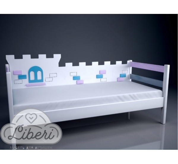 Кровать детская декорированная "Замок"