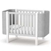 Кроватка для новорожденных Монако велюр Верес