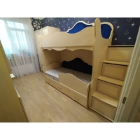 Детская кровать-чердак ЛД 4-6 Прованс